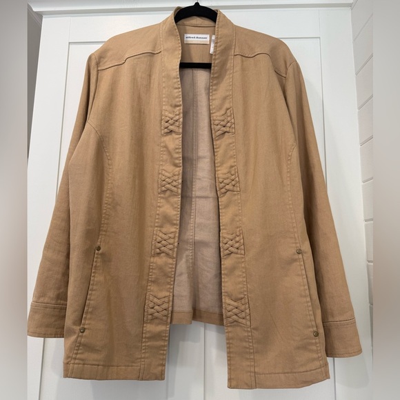 Alfred Dunner Jackets & Blazers - Alfred Dunner Light Brown Jacket